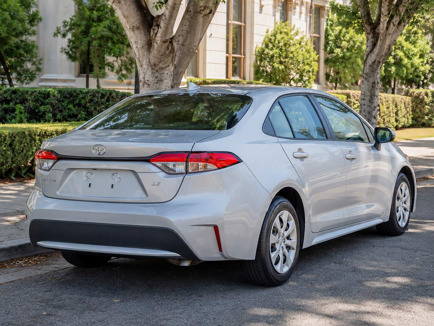 2020 Toyota Corolla rear_3q
