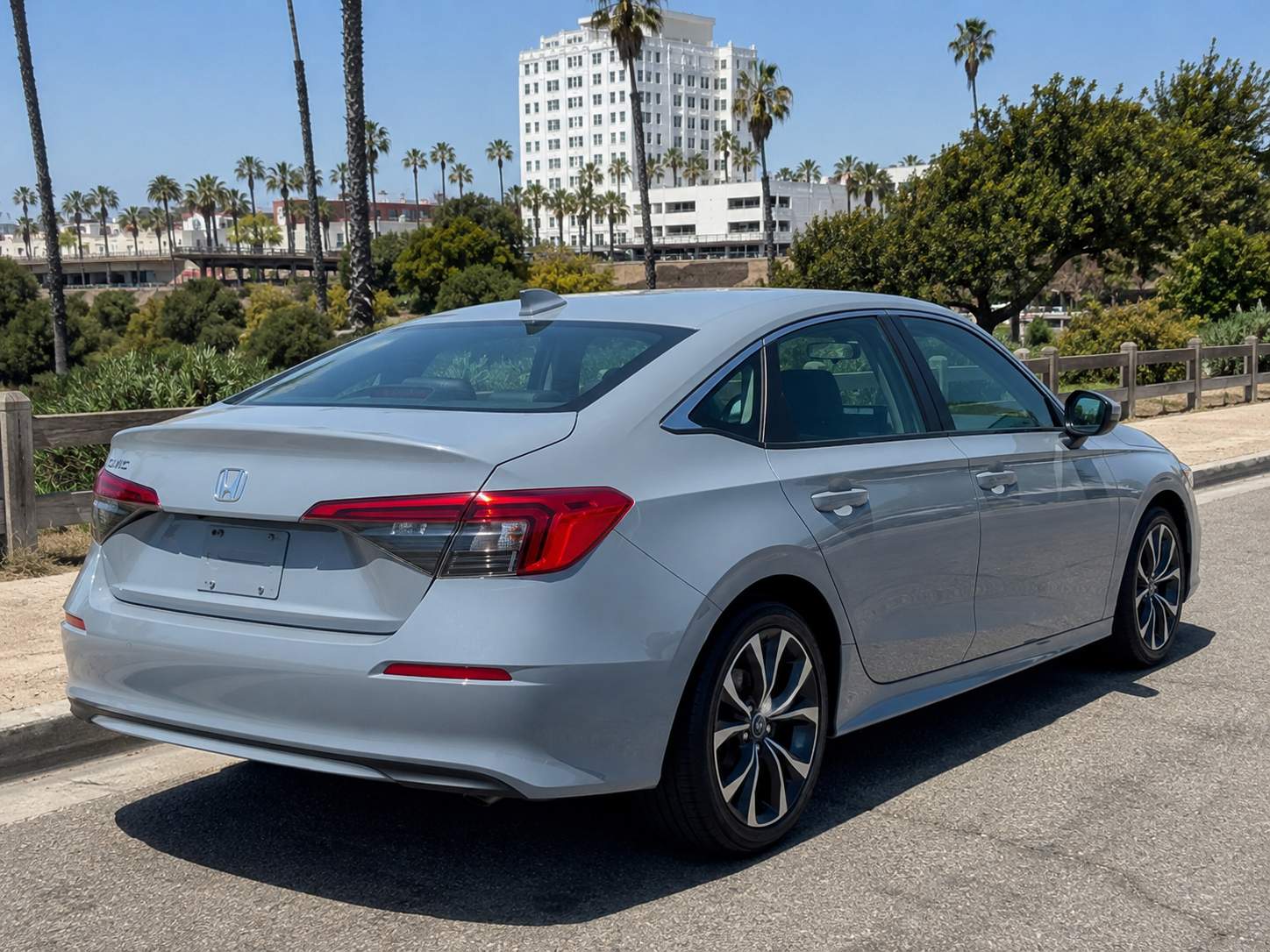 2023 Honda Civic rear_3q