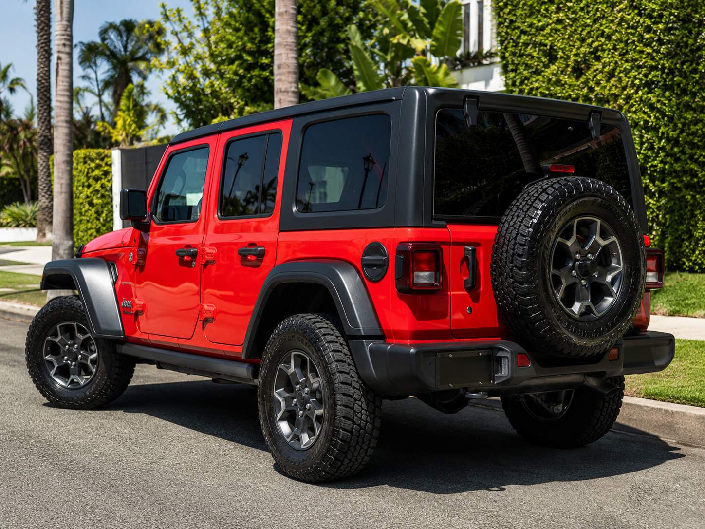 2022 Jeep Wrangler rear_3q